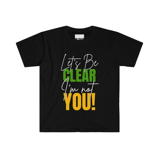 Clear Unisex Softstyle T-Shirt