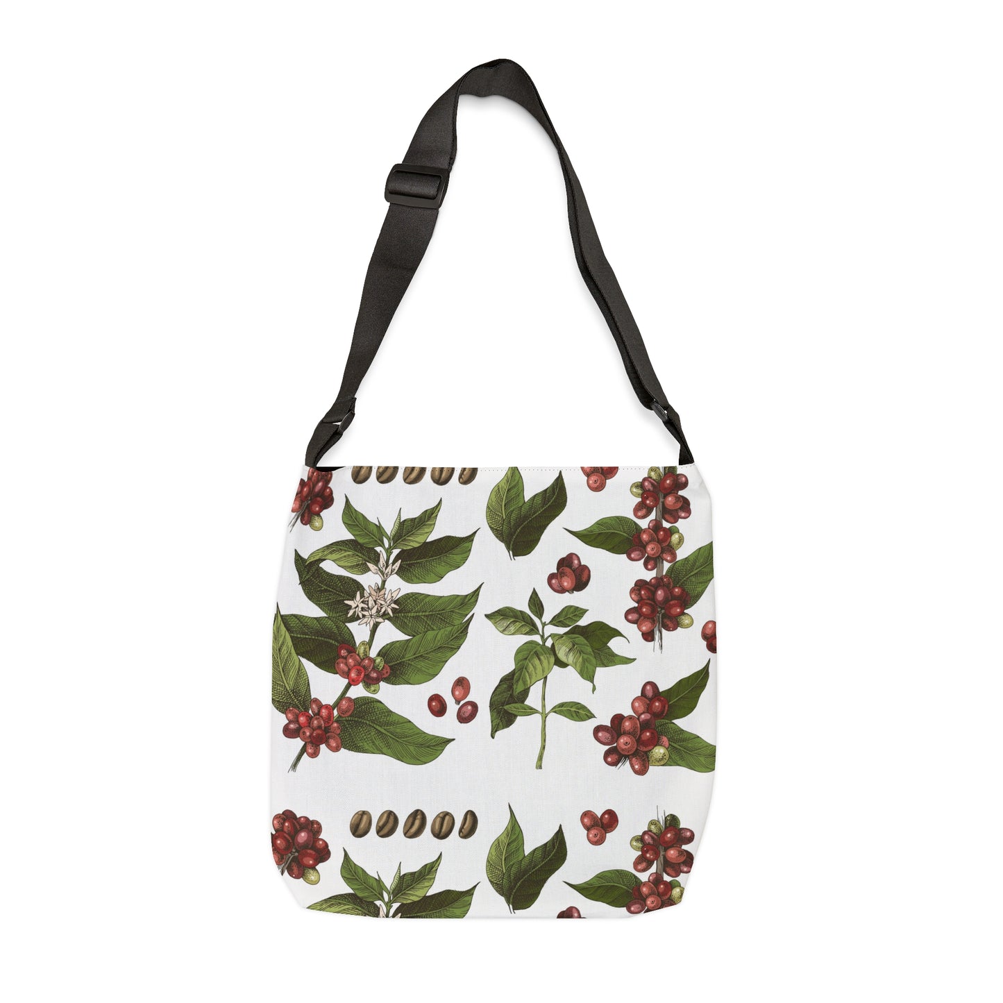 Your Daily Dose of Coffee Beans Adjustable Tote Bag