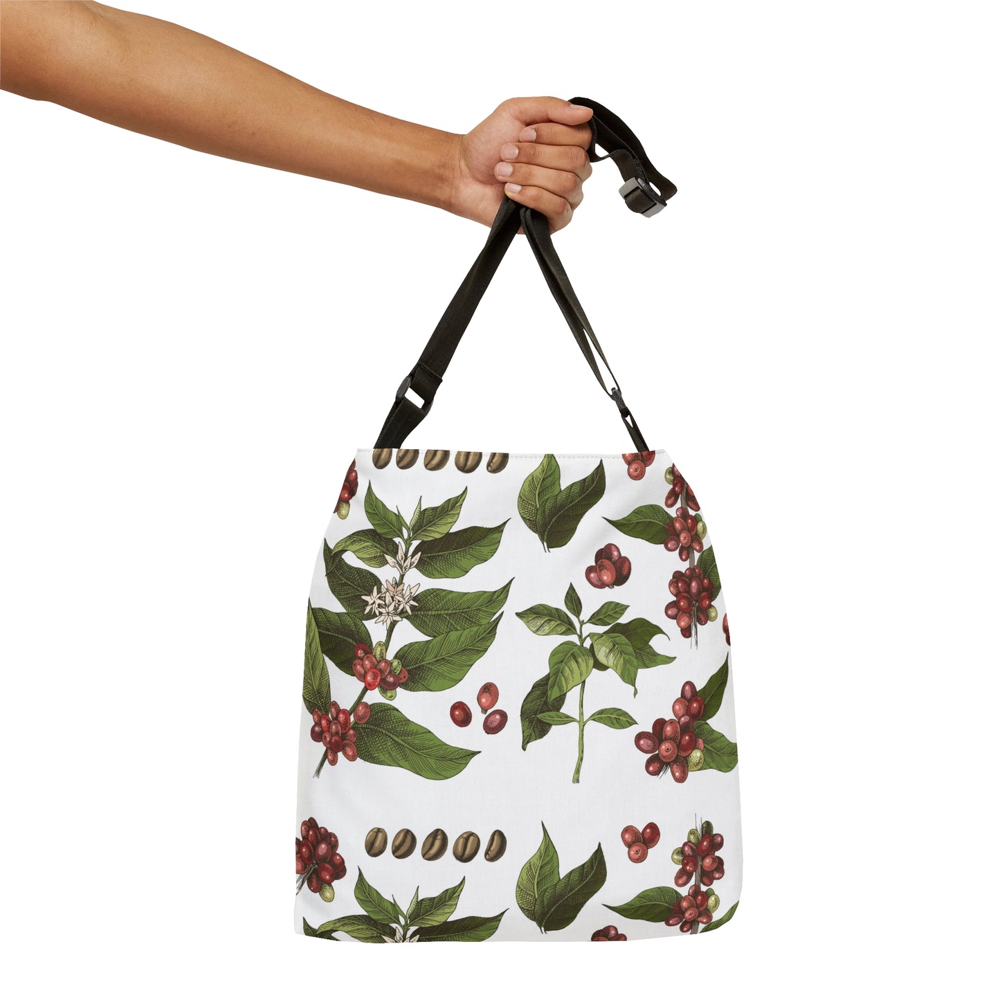 Your Daily Dose of Coffee Beans Adjustable Tote Bag