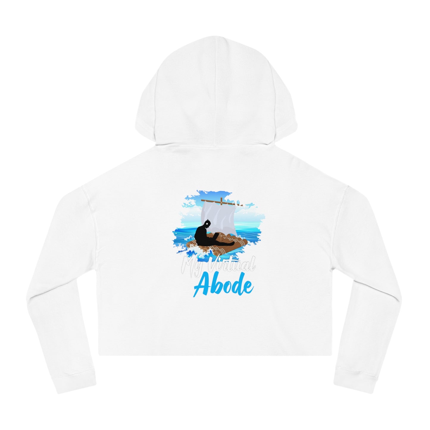 My Virtual Abode Women’s Cropped Hooded Sweatshirt